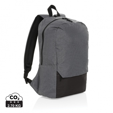 Logo trade promotional merchandise image of: Kazu AWARE™ RPET basic 15.6 inch laptop backpack