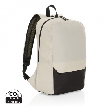 Logotrade business gift image of: Kazu AWARE™ RPET basic 15.6 inch laptop backpack