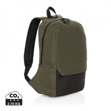 Logo trade advertising products image of: Kazu AWARE™ RPET basic 15.6 inch laptop backpack