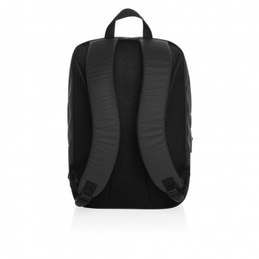 Logo trade business gift photo of: Armond AWARE™ RPET 15.6 inch standard laptop backpack