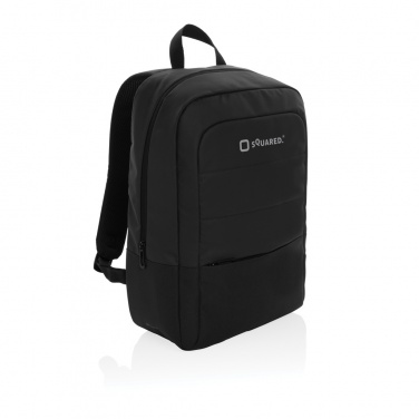 Logotrade promotional product image of: Armond AWARE™ RPET 15.6 inch standard laptop backpack