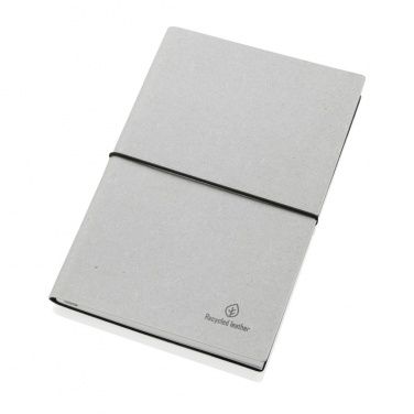 Logotrade business gift image of: A5 recycled leather notebook