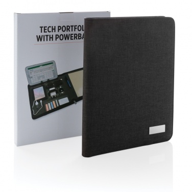 Logotrade promotional giveaways photo of: Tech portfolio with powerbank