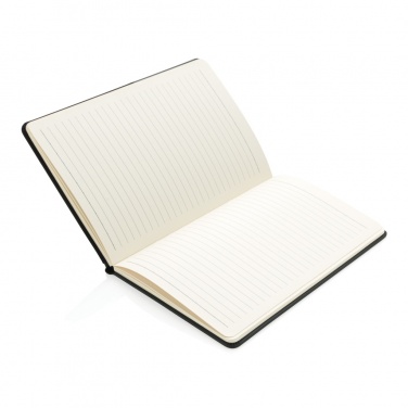 Logo trade promotional merchandise picture of: A5 Deluxe notebook with smart pockets