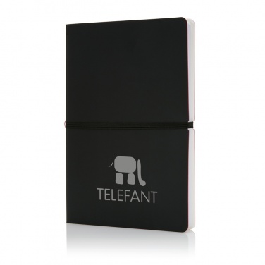 Logo trade corporate gift photo of: Deluxe softcover A5 notebook