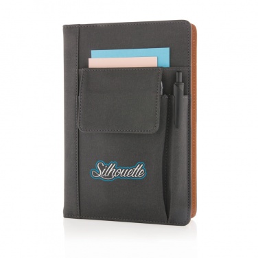 Logotrade corporate gift picture of: Notebook with phone pocket