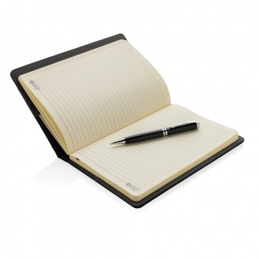 Logotrade promotional merchandise photo of: Refillable notebook and pen set