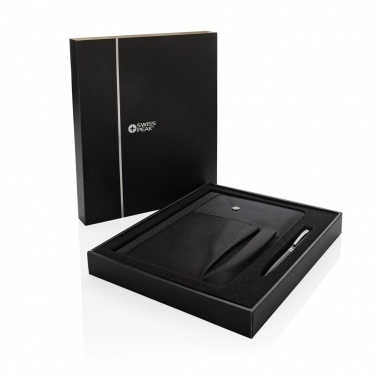 Logotrade advertising product picture of: Refillable notebook and pen set