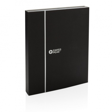 Logo trade promotional product photo of: Refillable notebook and pen set