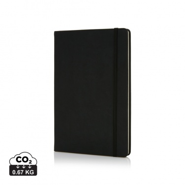 Logo trade corporate gift photo of: Deluxe hardcover PU A5 notebook