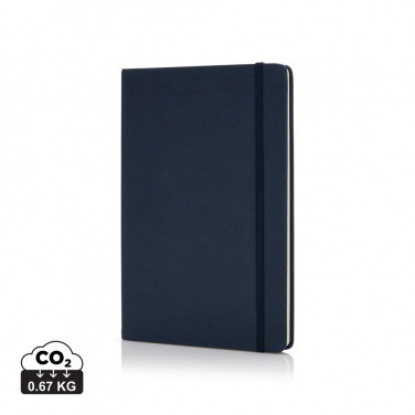 Logo trade promotional items picture of: Deluxe hardcover PU A5 notebook