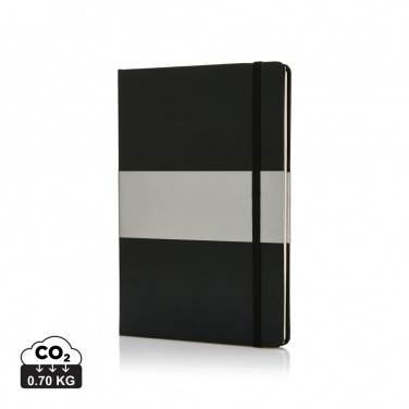 Logotrade promotional merchandise photo of: Deluxe hardcover A5 notebook