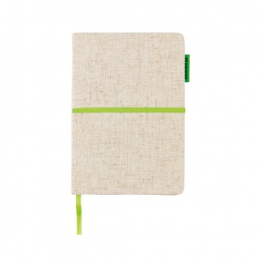 Logotrade promotional merchandise image of: A5 jute notebook