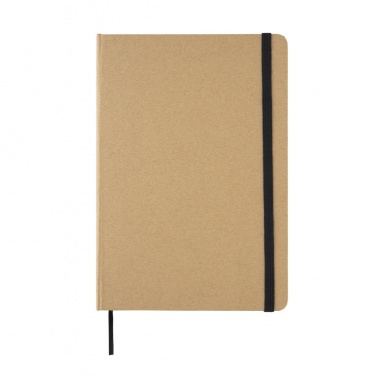 Logo trade promotional item photo of: A5 kraft notebook