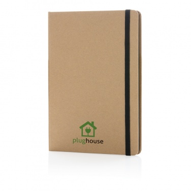 Logo trade promotional items picture of: A5 kraft notebook