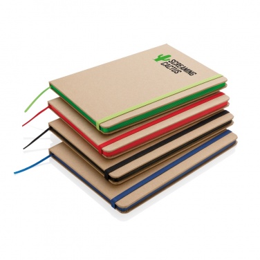 Logotrade promotional giveaway image of: A5 kraft notebook