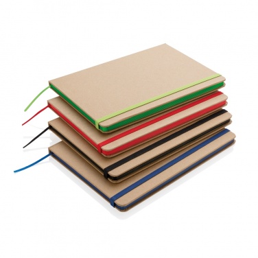 Logo trade promotional merchandise photo of: A5 kraft notebook