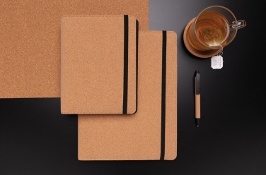 Logotrade promotional product image of: Deluxe cork portfolio A4 with pen