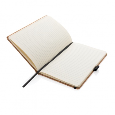 Logotrade promotional merchandise photo of: Cork hardcover notebook A5