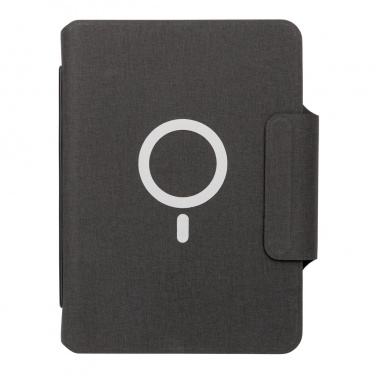 Logotrade corporate gift image of: Artic Magnetic 10W wireless charging A5 notebook