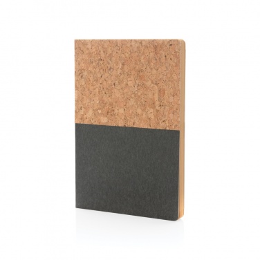 Logotrade business gift image of: A5 cork & kraft notebook