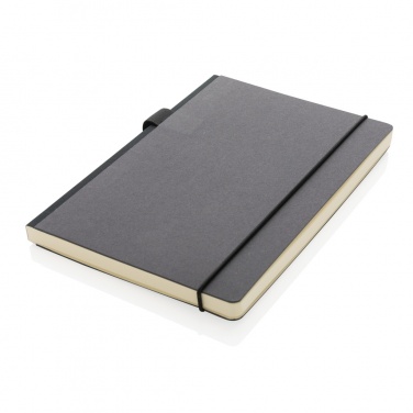 Logo trade promotional items image of: A5 deluxe kraft hardcover notebook