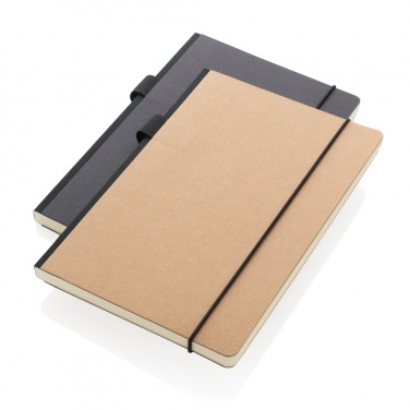 Logotrade promotional merchandise image of: A5 deluxe kraft hardcover notebook