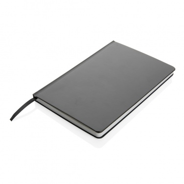 Logo trade promotional giveaways image of: A5 Impact stone paper hardcover notebook