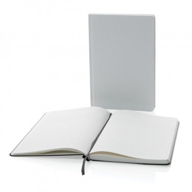 Logo trade promotional products picture of: A5 Impact stone paper hardcover notebook