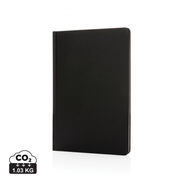 Logo trade promotional product photo of: A5 Impact stone paper hardcover notebook