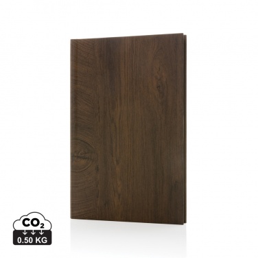 Logotrade corporate gifts photo of: Kavana wood print A5 notebook