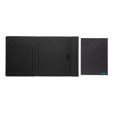 Logo trade promotional giveaways image of: Impact Aware™ A4 portfolio with magnetic closure