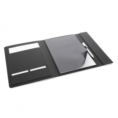 Logo trade promotional merchandise photo of: Impact Aware™ A4 portfolio with magnetic closure