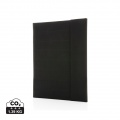 Impact Aware™ A4 portfolio with magnetic closure, black