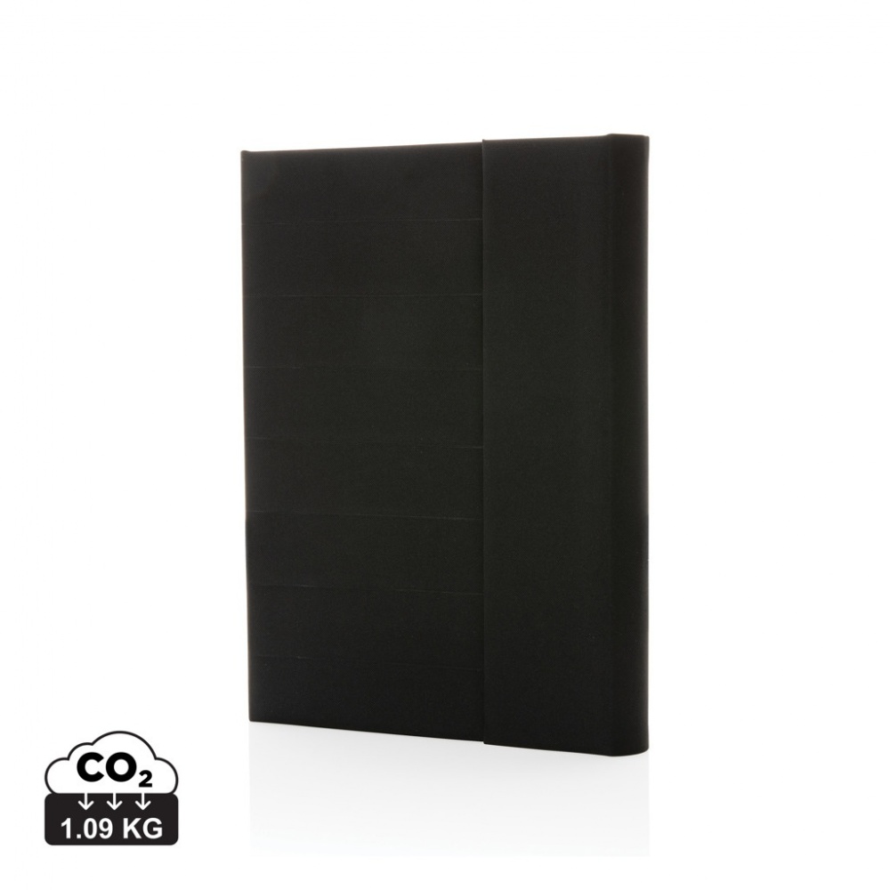 Logotrade promotional giveaway image of: Impact Aware™ A5 notebook with magnetic closure