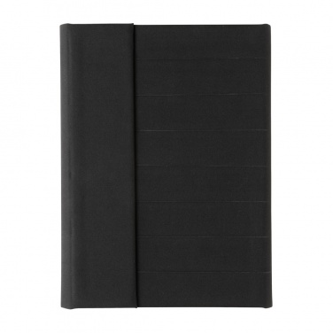 Logo trade promotional merchandise photo of: Impact Aware™ A5 notebook with magnetic closure