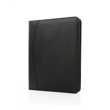 Logo trade business gift photo of: RCS rPU deluxe tech portfolio with zipper