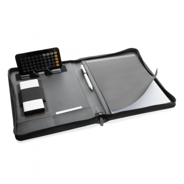 Logo trade promotional item photo of: RCS rPU deluxe tech portfolio with zipper