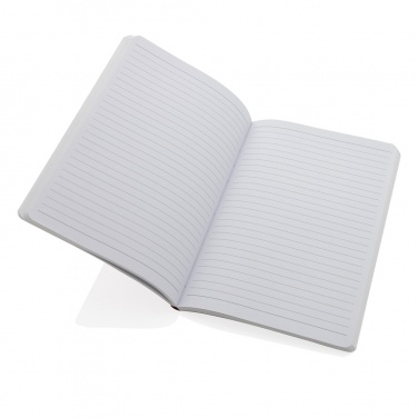 Logotrade advertising products photo of: Salton A5 GRS certified recycled paper notebook