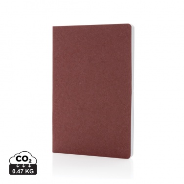 Logotrade advertising product image of: Salton A5 GRS certified recycled paper notebook