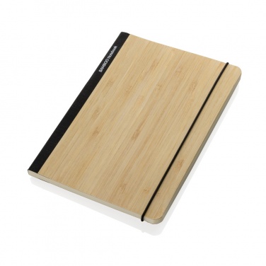 Logo trade advertising product photo of: Scribe bamboo A5 Notebook