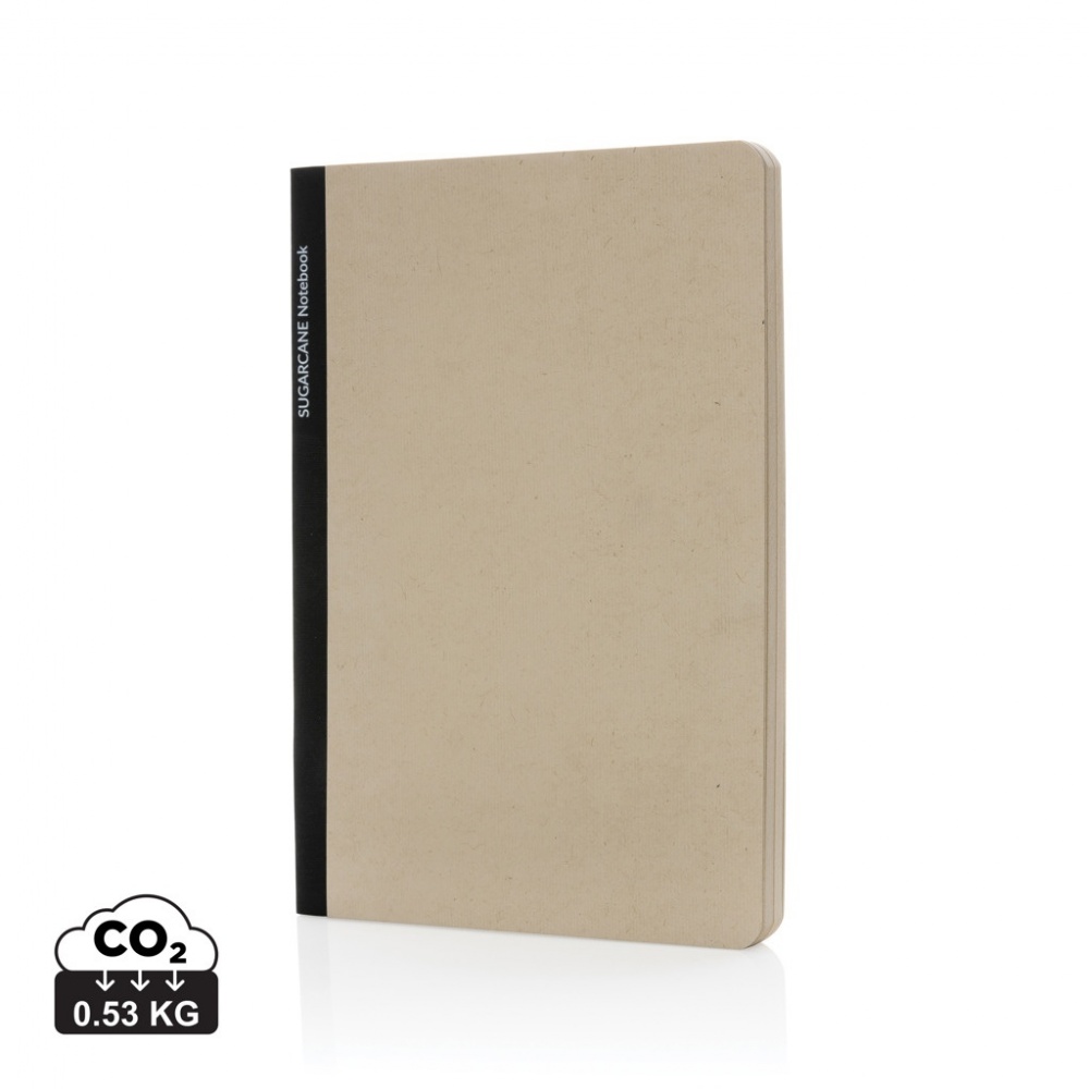 Logo trade business gift photo of: Stylo Sugarcane paper A5 Notebook