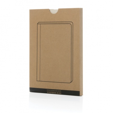 Logotrade promotional giveaway picture of: Stylo Sugarcane paper A5 Notebook