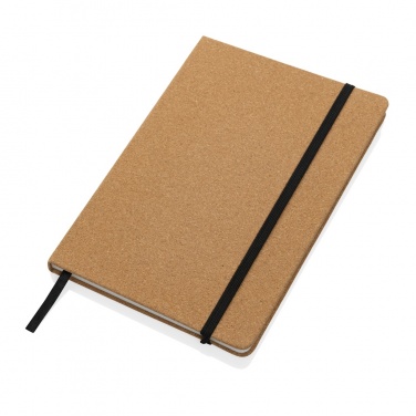 Logo trade promotional product photo of: Stoneleaf A5 cork and stonepaper notebook