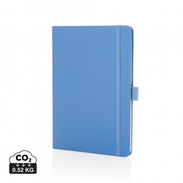 Logo trade business gifts image of: Sam A5 RCS certified bonded leather classic notebook