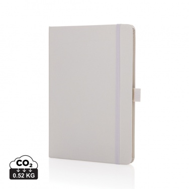 Logo trade promotional products picture of: Sam A5 RCS certified bonded leather classic notebook