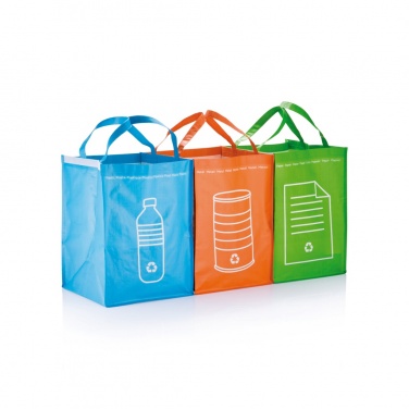 Logotrade promotional merchandise image of: 3pcs recycle waste bags