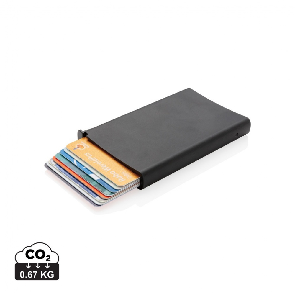 Logo trade promotional product photo of: Standard aluminium RFID cardholder