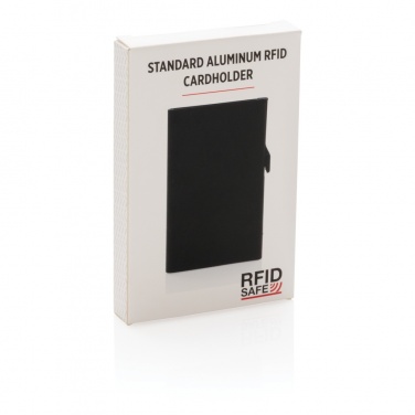 Logo trade promotional giveaways picture of: Standard aluminium RFID cardholder