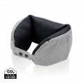 Deluxe microbead travel pillow, grey